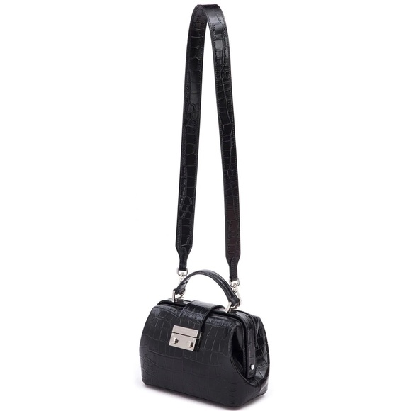 Brandon Blackwood Elizabeth Doctor Bag in Black - Picture 3 of 7